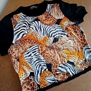 Vintage silk Ferragamo